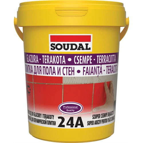 Soudal 24A oldószeres csemperagasztó 1kg